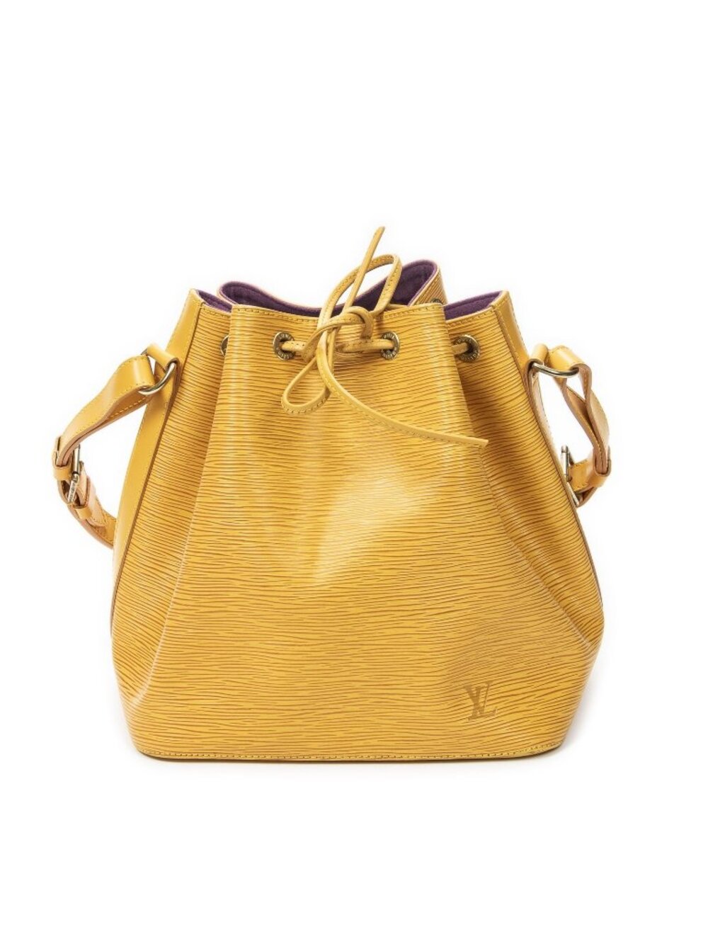 Louis Vuitton Noe Yellow Epi Bucket Bag